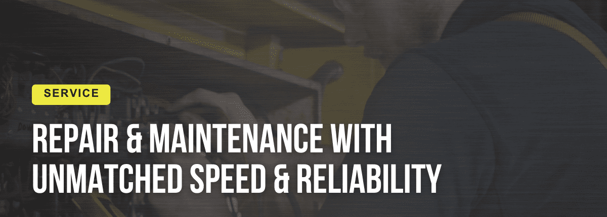 repair & maintenance with unmatched speed & reliability by Harriman Material Handling