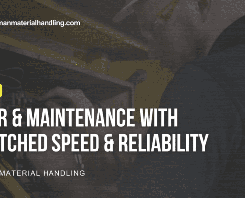 repair & maintenance with unmatched speed & reliability by Harriman Material Handling